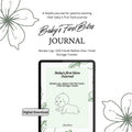 Baby’s First Bites Journal (Digital Download)